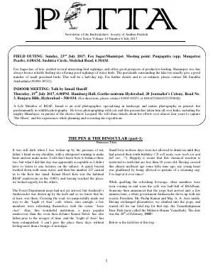 PITTA newsletter cover – July 2017