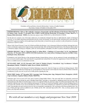 PITTA newsletter cover – December 2019